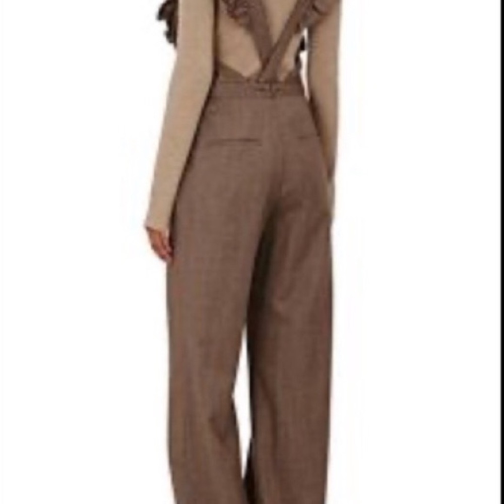 Ulla Johnson Ruffled Checked Jumpsuit - Picture 5 of 15